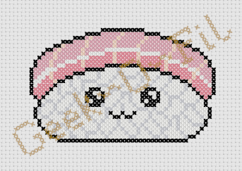 Sushi saumon_10cm