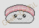 Sushi saumon_10cm