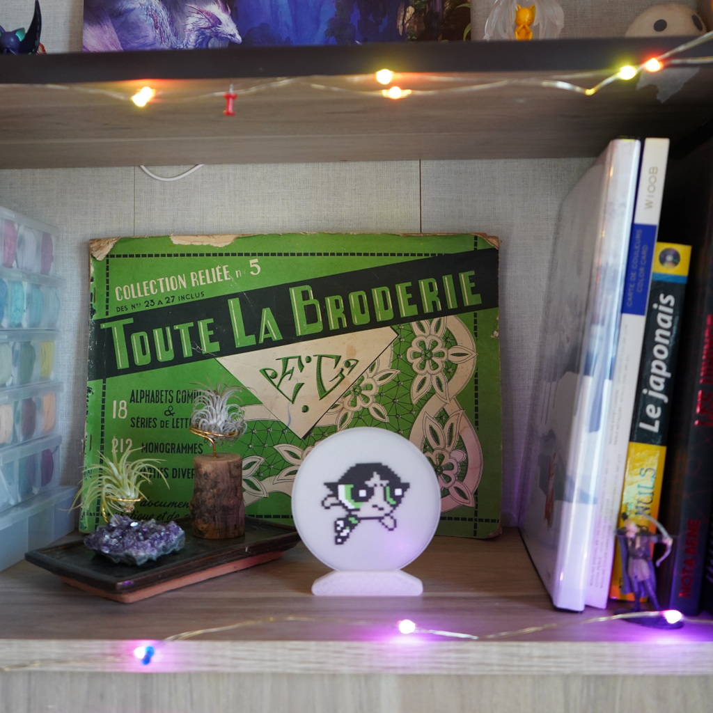 La combattante des filles super chouettes_Impression 3D 10cm