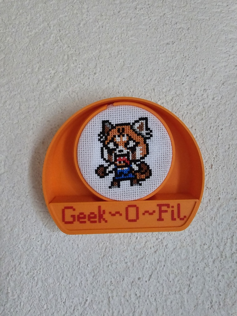 Death metal panda_Broderie 8cm