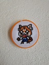 Death metal panda_Broderie 8cm