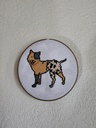 Chien frankenstein_Broderie 15cm
