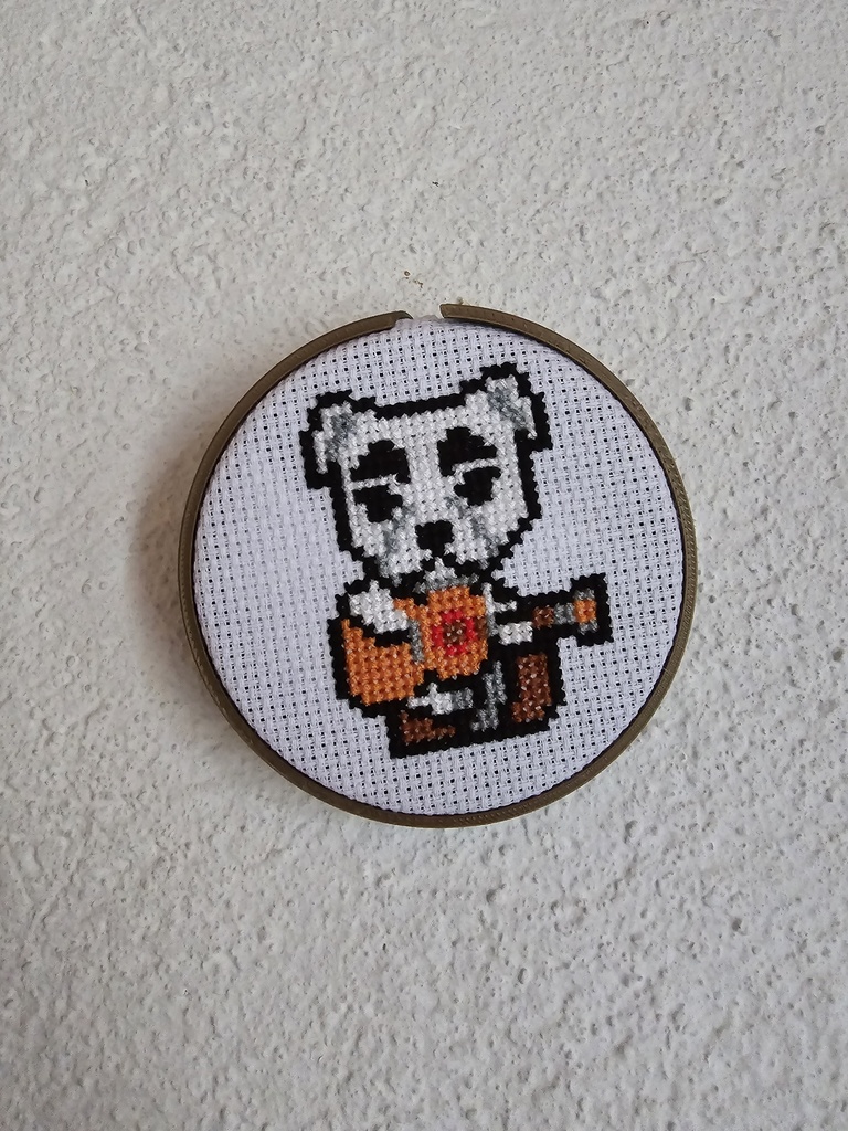 Le DJ de la place_Broderie 8cm