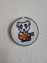 Le DJ de la place_Broderie 8cm