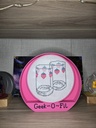 Les verres aux fraises_Broderie 15cm