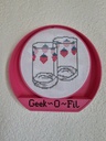 Les verres aux fraises_Broderie 15cm