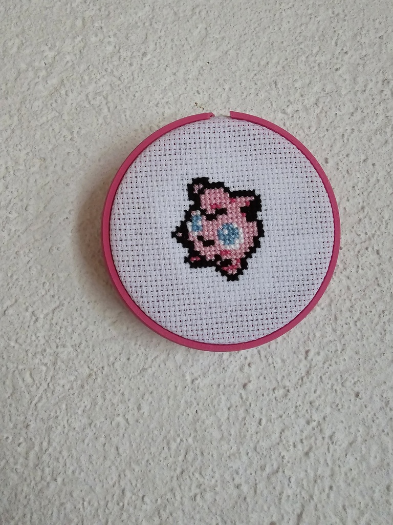 Le chanteur au feutre_Broderie 8cm