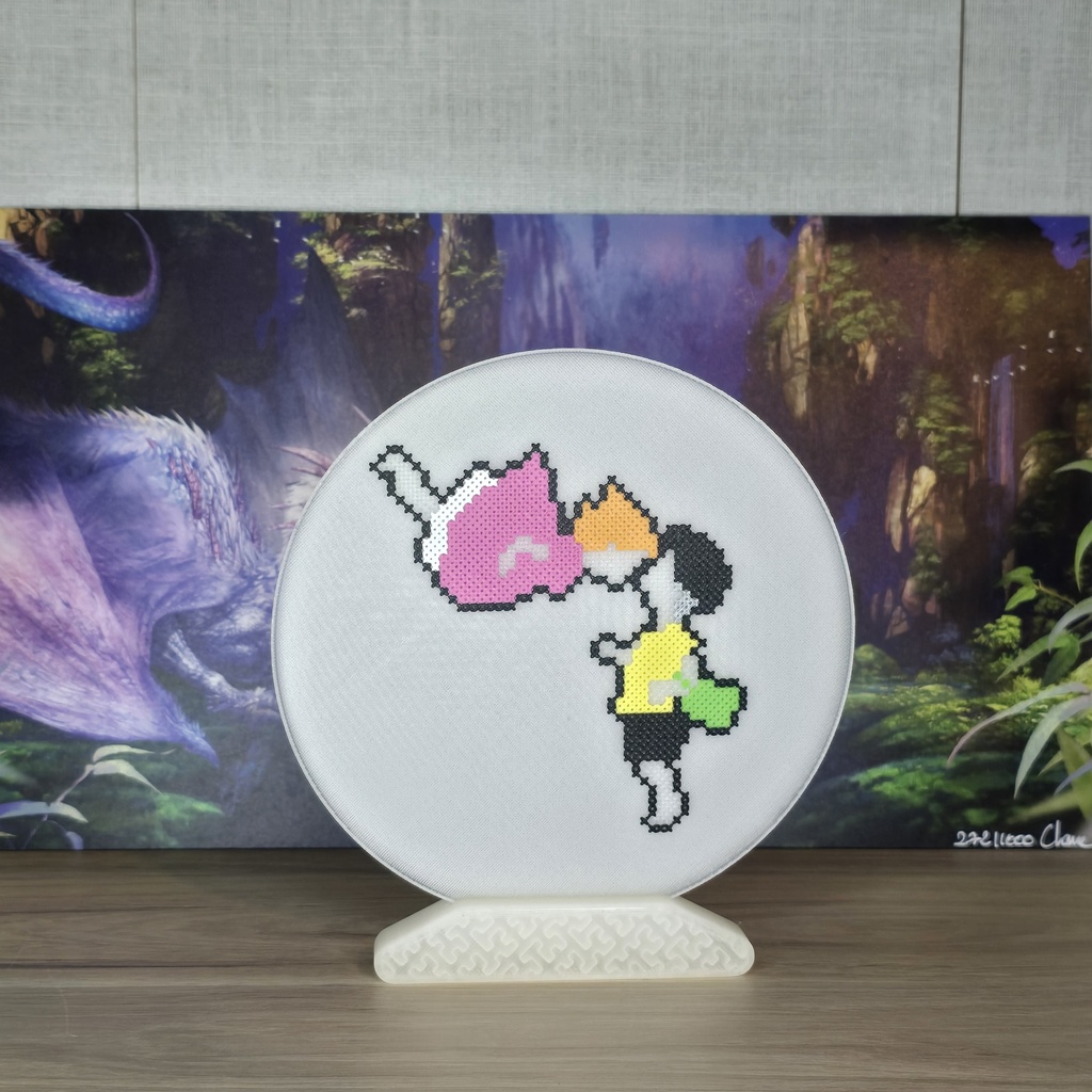 La princesse sur la falaise_Impression 3D 15cm