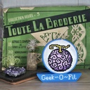 Gomu Gomu_Broderie 10cm