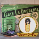 Le couchage du prof_Broderie 15cm