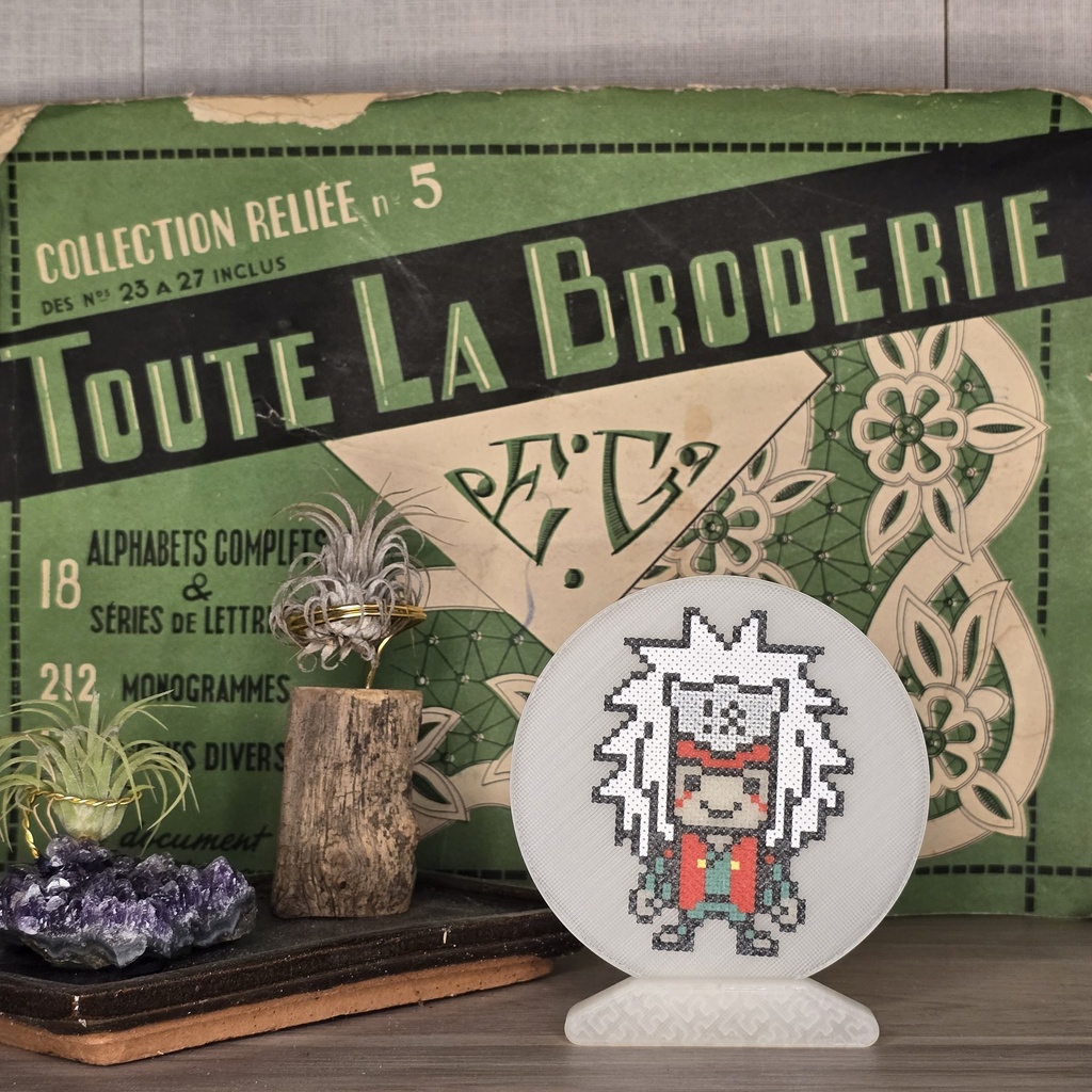 L'ermite aux grenouilles_Impression 3D 10cm