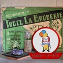 Grippe-Sou_Broderie 15cm