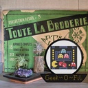 Le mangeur de gomme_Broderie 10cm