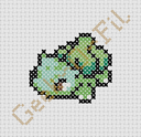 Monstre de poche #001_starter 1er gen_8cm