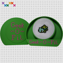 Monstre de poche #001_starter 1er gen_Broderie 8cm