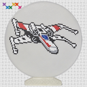 Le chasseur stellaire X_Impression 3D 15cm