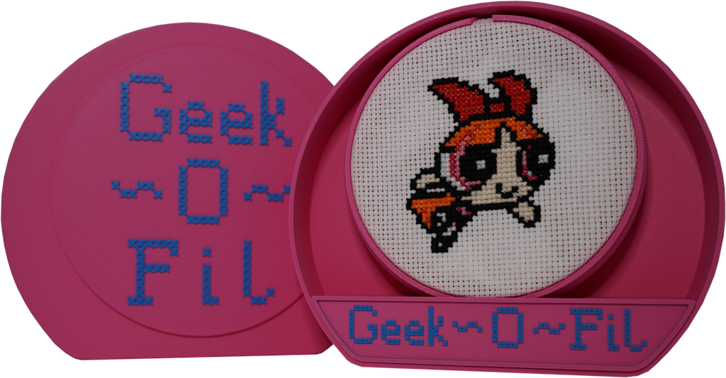 La meneuse des filles super chouettes_Broderie 10cm