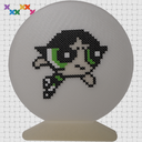 La combattante des filles super chouettes_Impression 3D 10cm