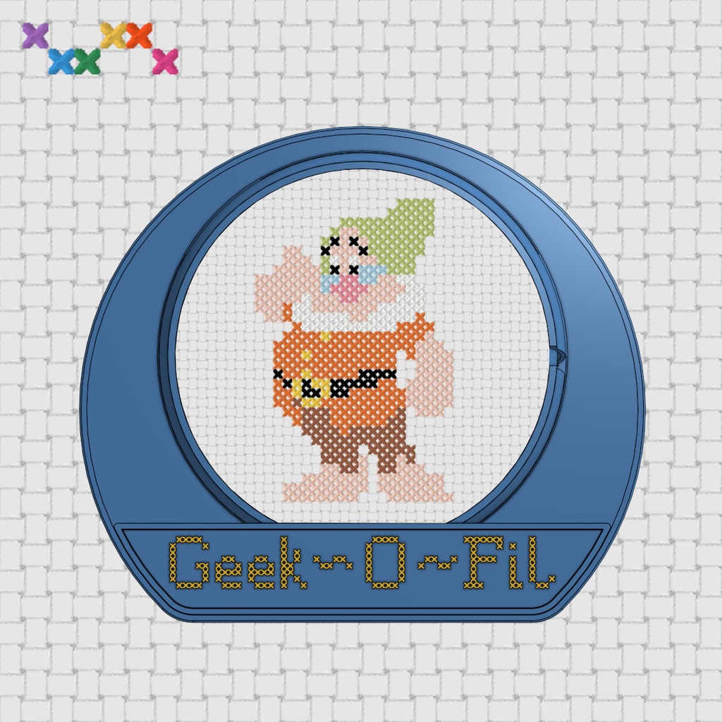 Le petit prof_Broderie 8cm