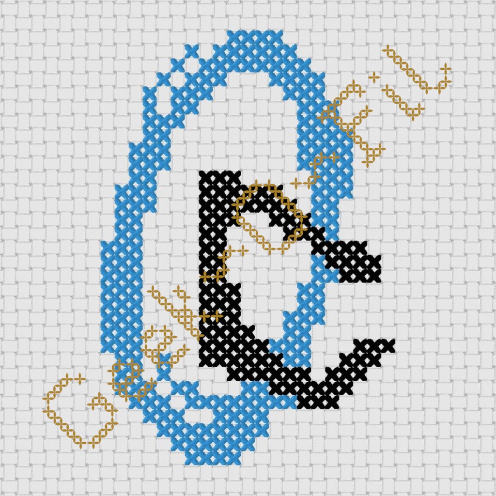 Portail magique bleu_Diagramme 8cm