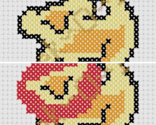 Lot Le lionceau_Diagramme 10cm