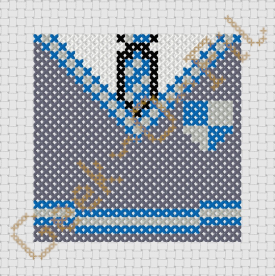 Uniforme de l'aigle_Diagramme 8cm