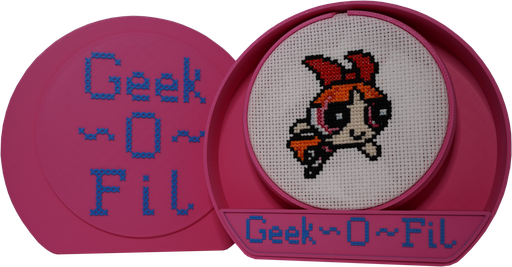 La meneuse des filles super chouettes_Broderie 10cm