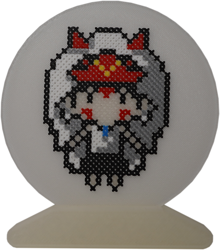 La fille aux loups_Impression 3D 8cm
