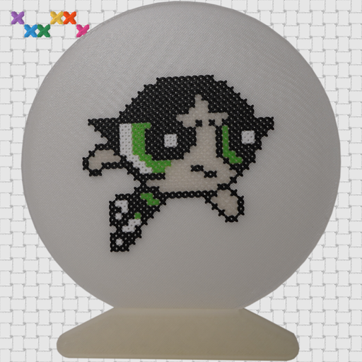 La combattante des filles super chouettes_Impression 3D 10cm