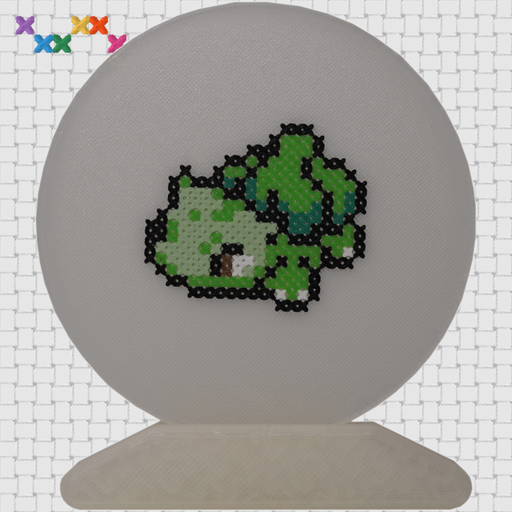 Monstre de poche #001_starter 1er gen_Impression 3D 8cm