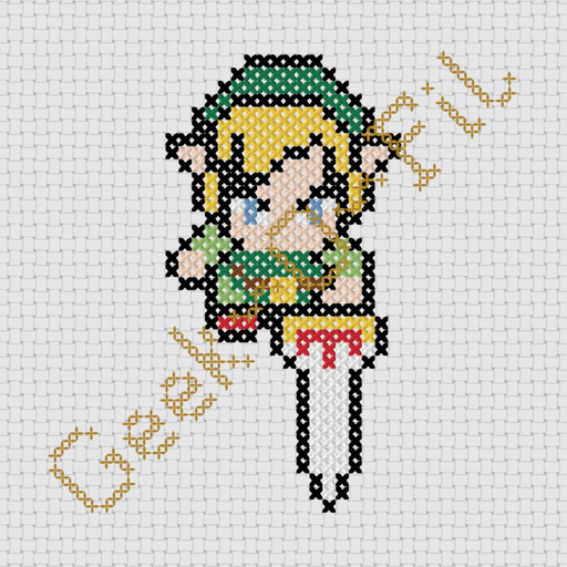 L'Hylien à l'épée_Diagramme 8cm
