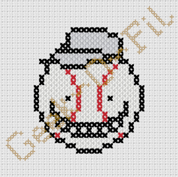 Maître tentacule baseball_Diagramme 8cm