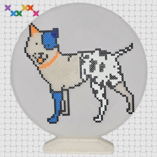 Chien frankenstein_Impression 3D 15cm