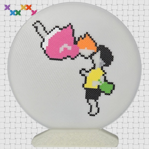 La princesse sur la falaise_Impression 3D 15cm