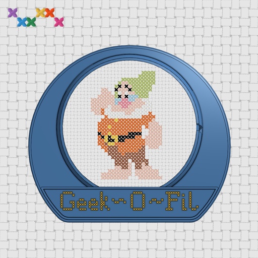 Le petit prof_Broderie 8cm