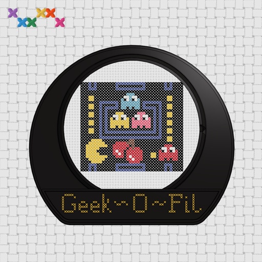 Le mangeur de gomme_Broderie 10cm