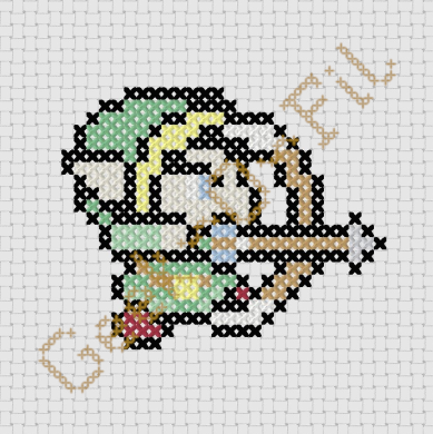 Le lien de l'archer_Diagramme 8cm