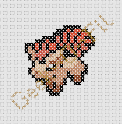 Monstre de poche #0037 _Diagramme 8cm